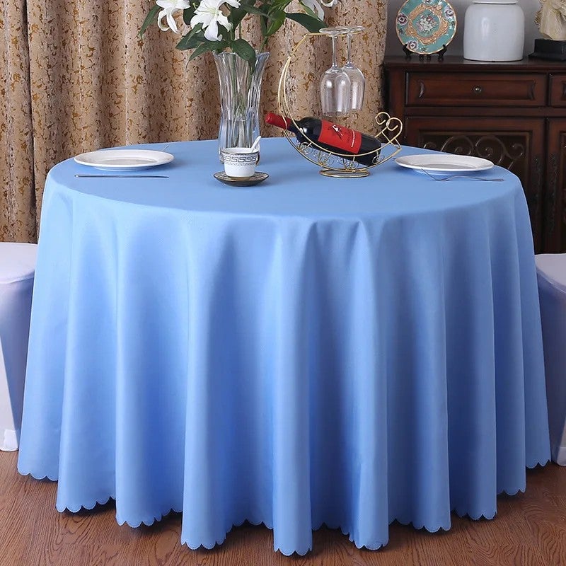 Bluejw Wedding Tablecloth Hotel Banquet Square Modern Printed Waterproof Polyester Nonwoven ized Color & Size - Image 5